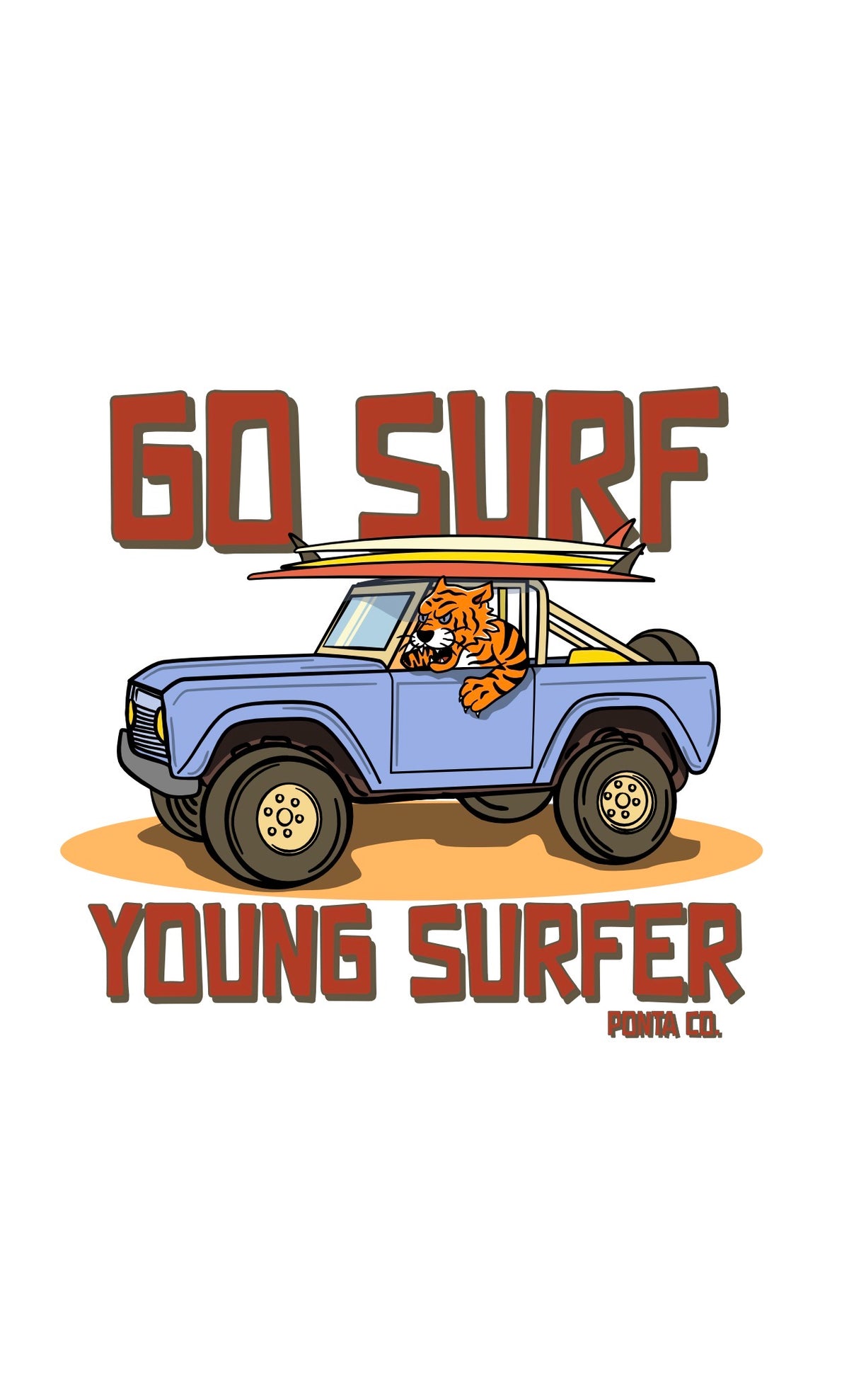 SURF KIDS zip